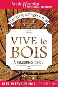 1er Salon des Métiers du Bois. Du 18 au 19 février 2017 à Fellering. Haut-Rhin.  10H00